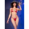 Chilirose - cr 4840 micro bikini rojo s/m - 5