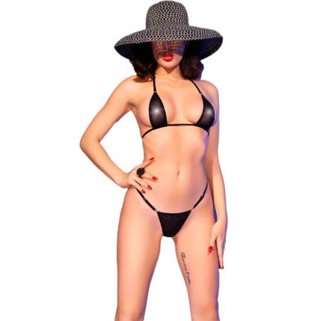 Chilirose - cr 4840 micro bikini negro s/m - 1