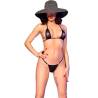Chilirose - cr 4840 micro bikini negro s/m - 1