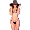 Chilirose - cr 4840 micro bikini negro s/m - 2