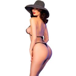 Chilirose - cr 4840 micro bikini negro s/m