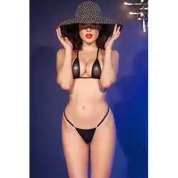 Chilirose - cr 4840 micro bikini negro s/m