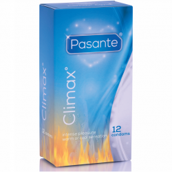 Pasante climax 6 efecto calor + 6 efecto frio / 12unidades