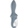 Vista posterior del Satisfyer Air Pump Booty 1 gris