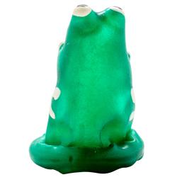 Condomerie - preservativo decorativo pintado a mano rana model 1