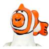 Condomerie - preservativo decorativo pintado a mano pescado naranja - 1