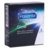 Caja de 3 preservativos Pasante Glow