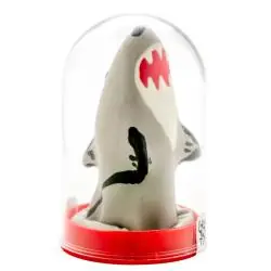 Condomerie - preservativo decorativo pintado a mano tiburón modelo 1