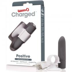 Screaming o masajeador recargable - positive - gris