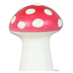 Condomerie - preservativo decorativo pintado a mano seta venenosa modelo 1
