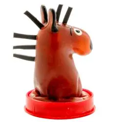 Condomerie - preservativo decorativo pintado a mano caballo