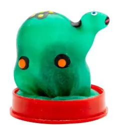 Condomerie - preservativo decorativo pintado a mano tortuga