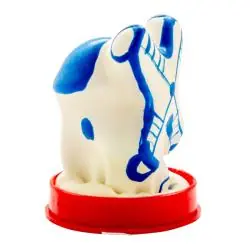 Condomerie - preservativo decorativo pintado a mano molino