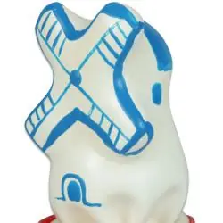 Condomerie - preservativo decorativo pintado a mano molino