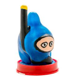 Condomerie - preservativo decorativo pintado a mano buzo - - 2