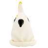 Condomerie - preservativo decorativo pintado a mano loro blanco - 5