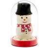Condomerie - preservativo decorativo pintado a mano muñeco de nieve - 1