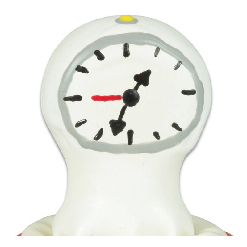Condomerie - preservativo decorativo pintado a mano reloj - - 1