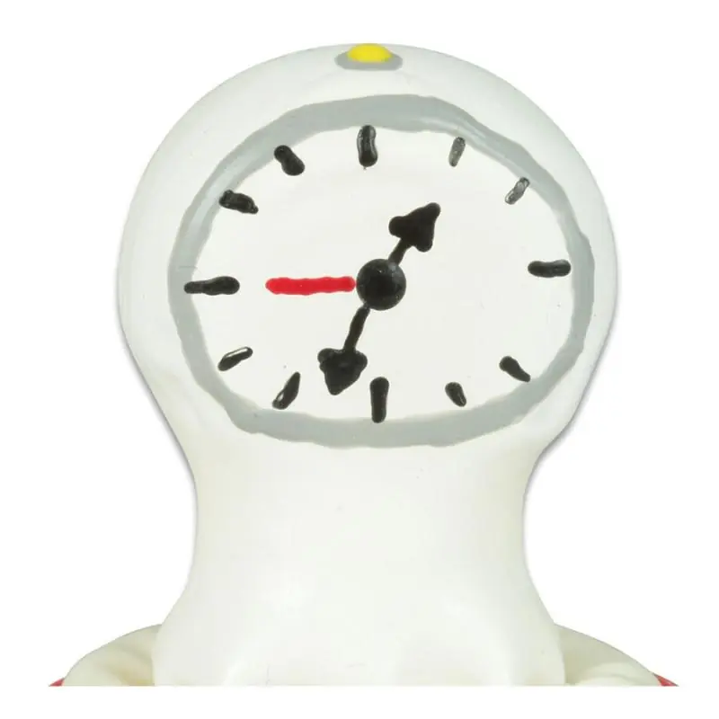 Condomerie - preservativo decorativo pintado a mano reloj