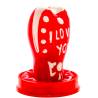 Condomerie - preservativo decorativo pintado a mano corazón - te amo modelo 1 - 4
