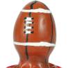 Condomerie - preservativo decorativo pintado a mano pelota de rugby - 4