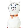 Condomerie - preservativo decorativo gato blanco pintado a mano - 1
