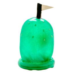 Condomerie - preservativo decorativo colina de golf pintado a mano - - 4