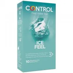 Control ice feel preservativos efecto frio 10 unidades Control ice feel preservativos efecto frio 10 unidades