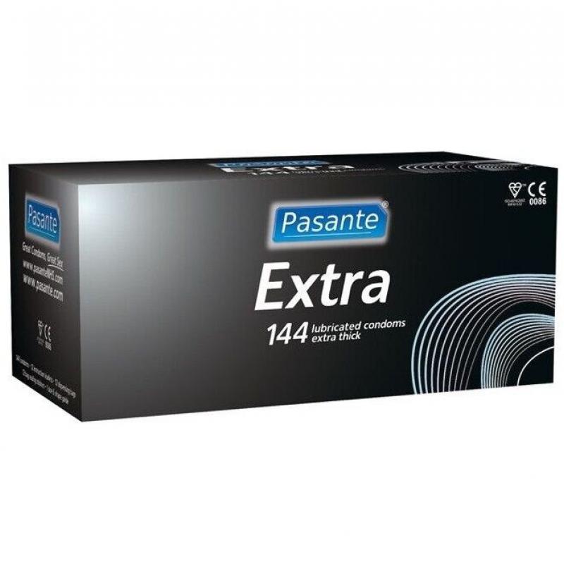 Pasante extra preservativo extra gruesos 144 unidades