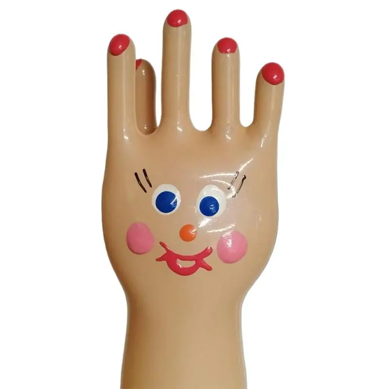 Condomerie - preservativo decorativo pintado a mano gran mano feliz xl Condomerie - preservativo decorativo pintado a mano gran mano feliz xl