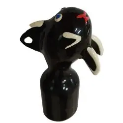 Condomerie - preservativo decorativo pintado a mano orca amable xl