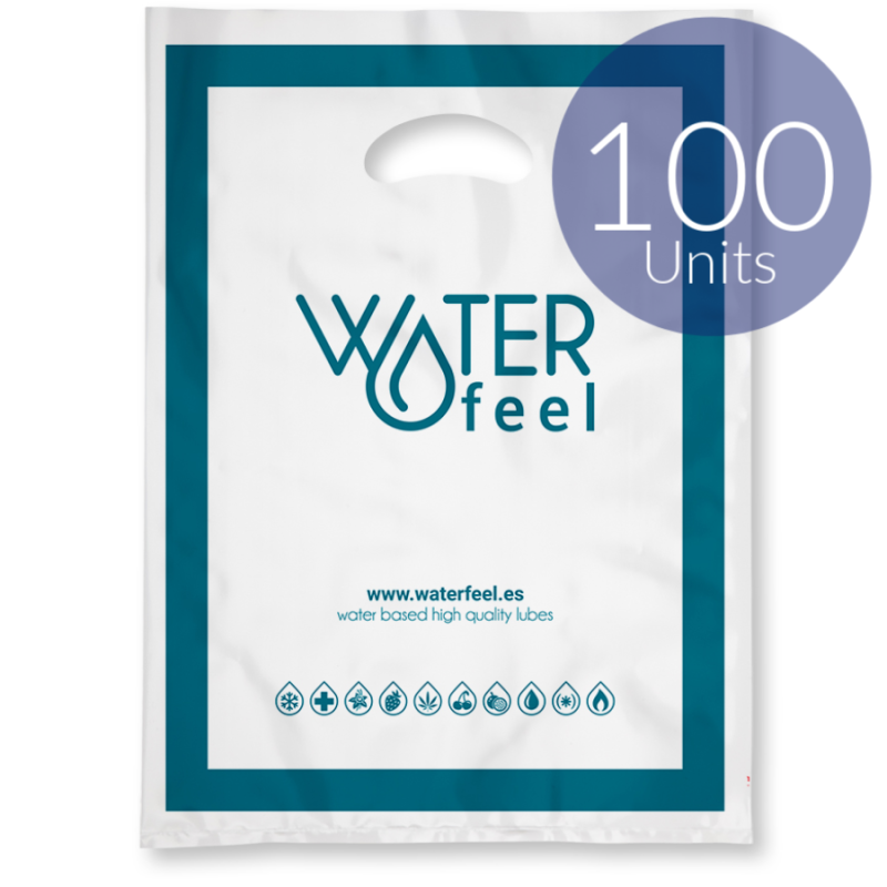 Waterfeel - 100 unidades bolsas plastico grandes 40 x 50 cm - - 1