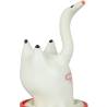 Condomerie - preservativo decorativo pintado a mano cisne - 3