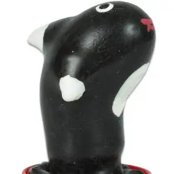 Condomerie - preservativo decorativo pintado a mano orca