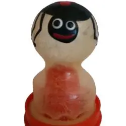 Condomerie - preservativo decorativo pintado a mano araña