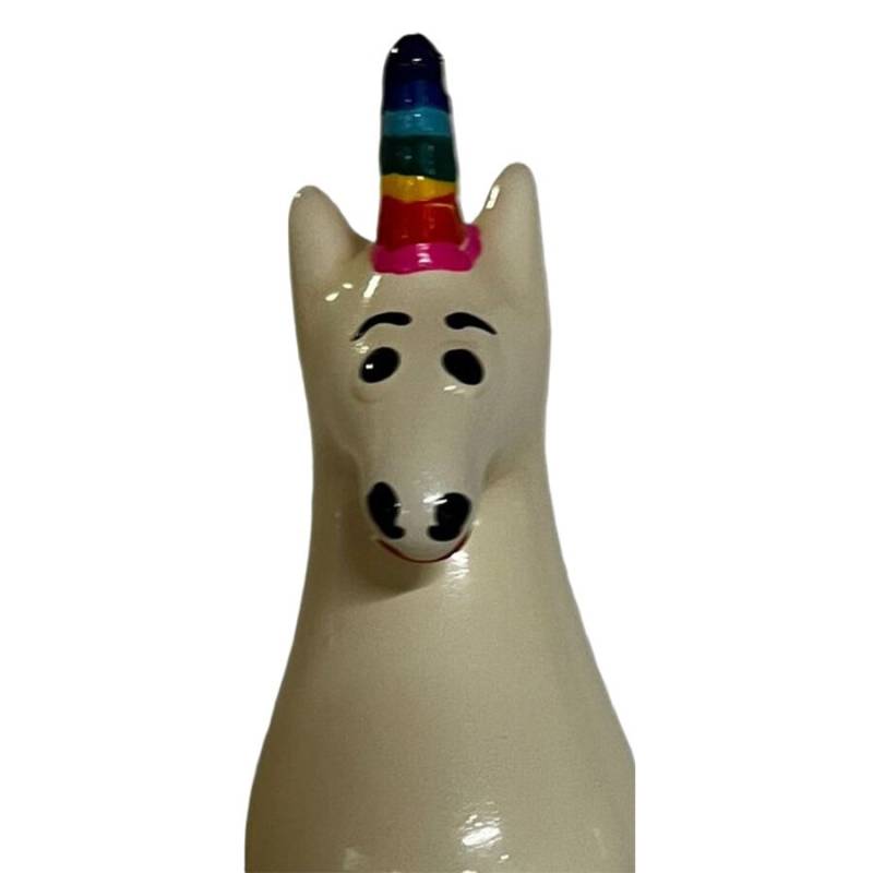 Condomerie - preservativo decorativo pintado a mano arcoíris unicornio - - 1