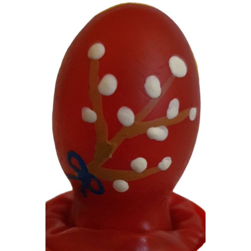 Condomerie - preservativo decorativo pintado a mano huevo de pascua rojo - - 1 Condomerie - preservativo decorativo pintado a mano huevo de pascua rojo - - 1