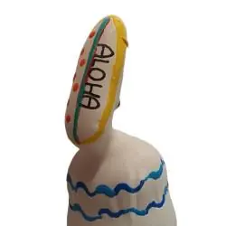 Condomerie - preservativo decorativo pintado a mano tabla de surf