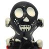 Condomerie - preservativo decorativo pintado a mano calavera negra modelo 2 - 1