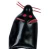 Condomerie - preservativo decorativo pintado a mano ratón negro - 1