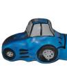 Condomerie - preservativo decorativo pintado a mano tractor azul - 1