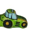 Condomerie - preservativo decorativo pintado a mano verde tractor - 1