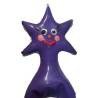 Condomerie - preservativo decorativo pintado a mano estrella feliz - 1