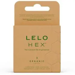 Lelo - hex organic preservativo caja 3 uds