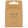 Caja de 3 preservativos LELO HEX Organic