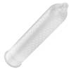 Preservativo transparente LELO HEX Organic, vista lateral