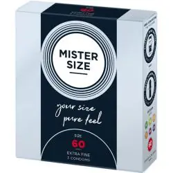 Mister size - preservativos talla xl 60 mm (3 unidades) Mister size - preservativos talla xl 60 mm (3 unidades)