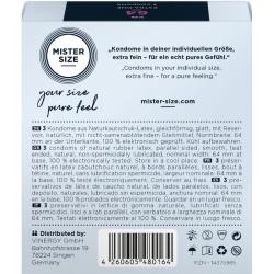 Mister size - preservativos talla xxl 64 mm (3 unidades)