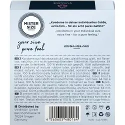 Mister size - preservativos talla xxl 64 mm (3 unidades) Mister size - preservativos talla xxl 64 mm (3 unidades)