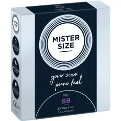 Mister size - preservativos talla xxxl 69 mm (3 unidades)